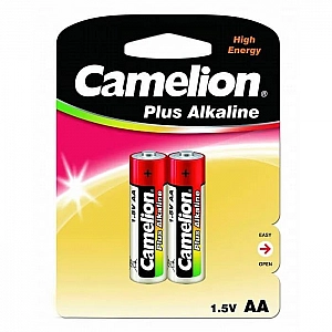 Батарейка Camelion Plus Alkaline LR6-BP2 1652 1.5В LR6 BL-2 2 шт