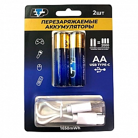 Аккумулятор ETP 104006 АА кабель 2 шт
