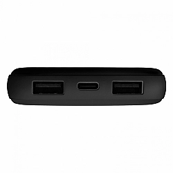 Внешний аккумулятор Monogramma Universal 10 000 mAh черный c логотипом Гемма. Изображение - 2