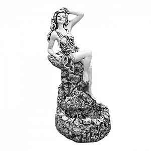 Изделие Фонтан девушка на камне Ф108