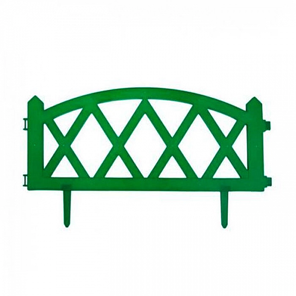 Забор декоративный Gardenplast Modern №4 50113 3 м зеленый 5 шт