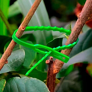 Хомут для подвязки растений Остров Комфорта ПАР-28 многоразовый 2.5*200 мм 100 шт. Изображение - 1