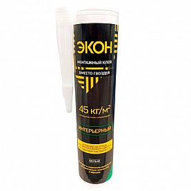 Клей монтажный Экон Интерьерный 400 г белый