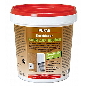 Клей Pufas для пробки 1 кг коричневый