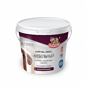 Клей Olecolor ПВА Люкс мебельный 0.75 кг