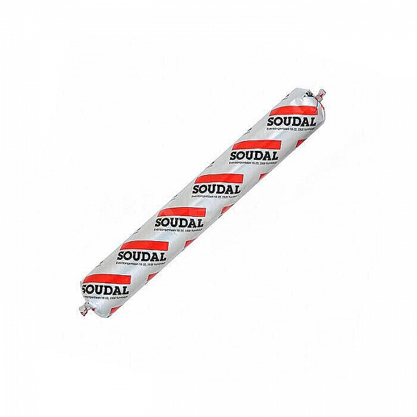 Клей-герметик Soudal Soudaflex 40FC полиуретановый 600 мл серый