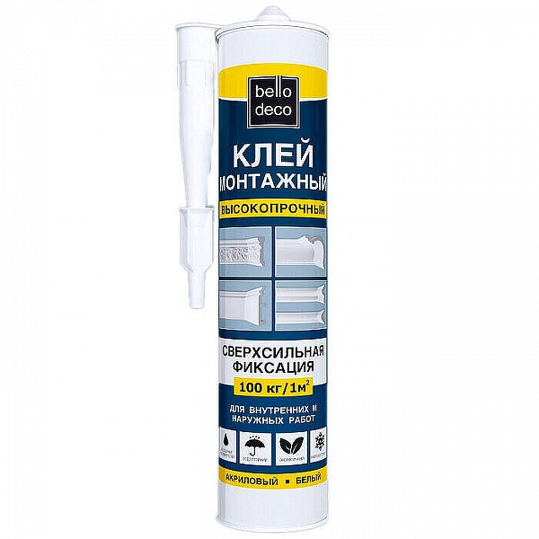 Клей монтажный акриловый Bello-Deco Kleber 300 мл