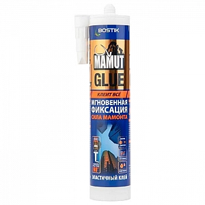 Клей Bostik Mamut Glue 638300 монтажный гибридный 290 мл белый