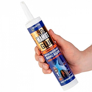 Клей Bostik Mamut Glue 638300 монтажный гибридный 290 мл белый. Изображение - 2