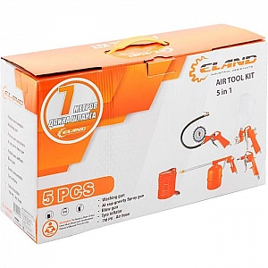 Набор пневмоинструмента Eland 5 IN 1. Изображение - 1