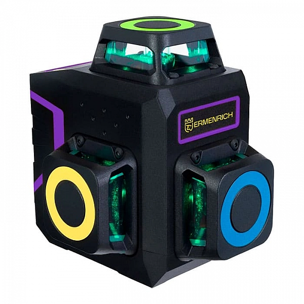 Уровень лазерный Ermenrich LV50 PRO, фиолетовый
