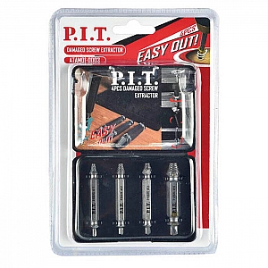 Набор экстракторов для шурупов P.I.T. ATAM01-0003 4 шт