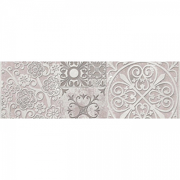 Фриз Березакерамика (Belani) Амалфи 300*95 мм серый