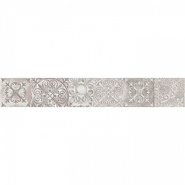 Фриз Березакерамика (Belani) Амалфи 600*95 мм серый