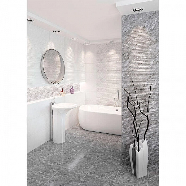 Декор Березакерамика (Belani) Борнео 3 300*600 мм серый