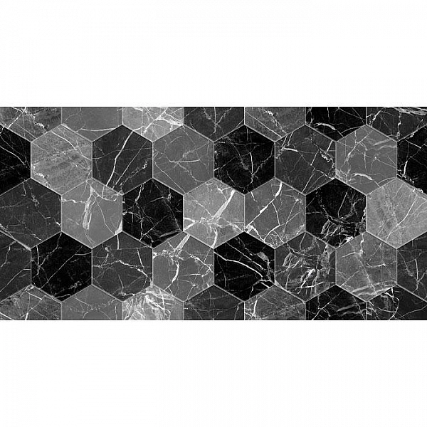 Декор Березакерамика (Belani) Дайкири 600*300 мм черный