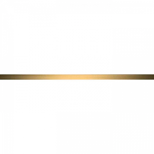 Бордюр Laparet 16*600 мм керамический золото глянцевый