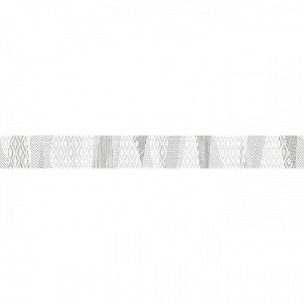 Фриз Березакерамика (Belani) Эклипс 54*500 мм светло-серый