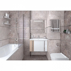 Плитка Laparet West 34081 250*500 мм коричневый. Изображение - 1