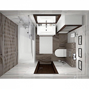 Керамогранит Laparet Agat SG164400N 402*402 мм кофейный. Изображение - 2