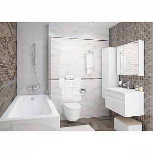 Плитка Laparet Agat 60080 200*600 мм светлый. Изображение - 2