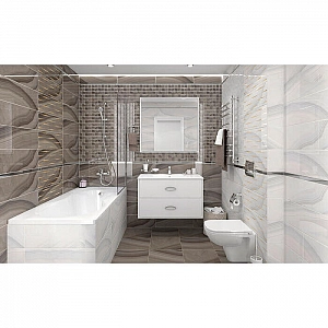 Плитка Laparet Agat 60081 200*600 мм кофейный. Изображение - 1