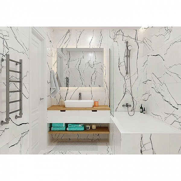 Керамогранит Axima Bonn 600*600 мм белый