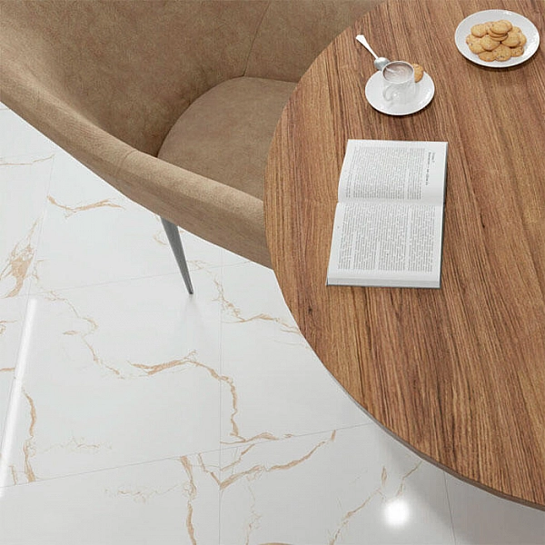 Керамогранит NB Ceramic Mercury White 600*600 мм