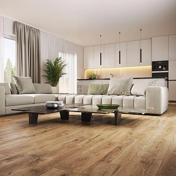Керамогранит Cersanit Wood Concept Natural 15987 218*898 мм светло-коричневый