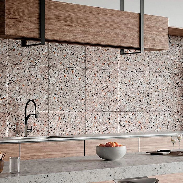 Керамогранит Progres Evia Terrazzo NR0373 600*600 мм серый