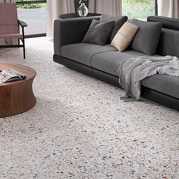 Керамогранит Progres Evia Terrazzo NR0373 600*600 мм серый