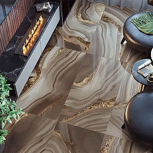 Керамогранит LCM Wow Brown 60120WOW21HG 600*1200 мм. Изображение - 4