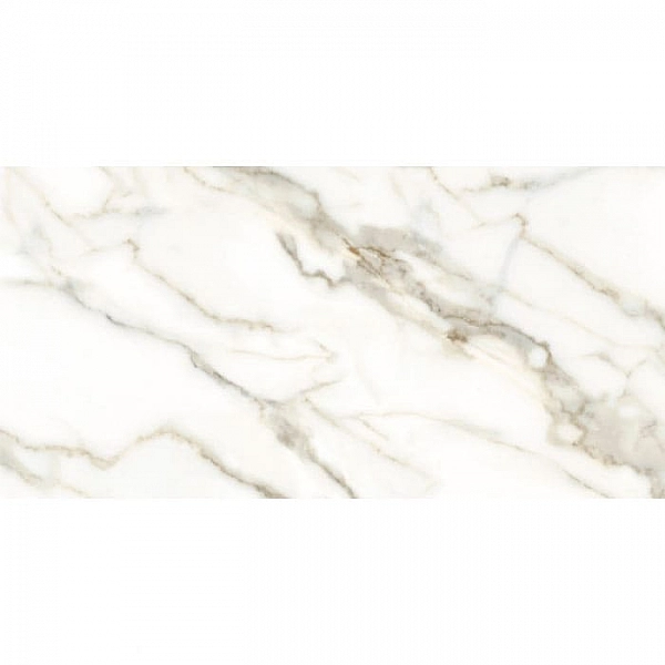 Керамогранит Zerde Tile Carrara 1200*600 мм white mat
