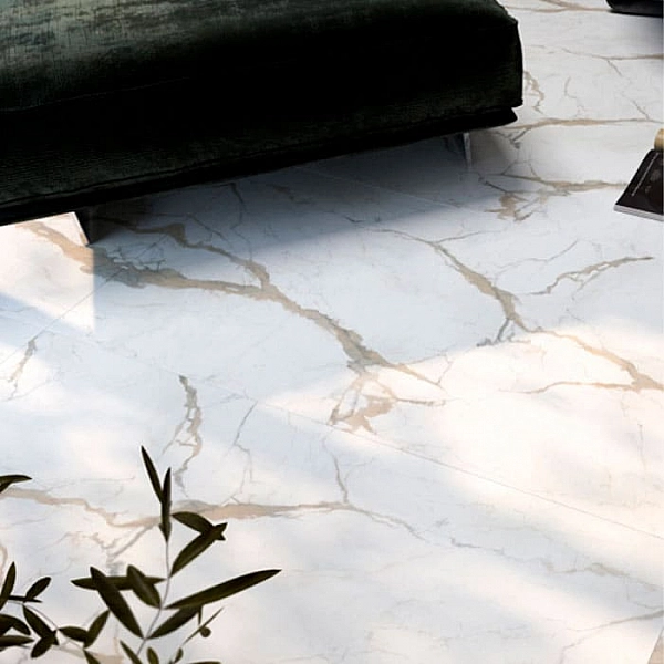 Керамогранит Zerde Tile Calacatta 1200*600 мм grey mat