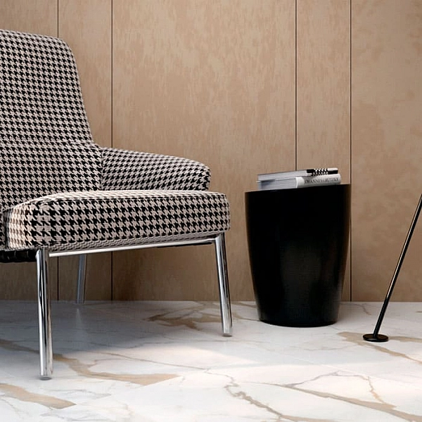 Керамогранит Zerde Tile Calacatta 1200*600 мм grey mat