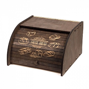 Хлебница Home Line BB101878 код 247240 деревянная фанера 30*29.6*18.3 см