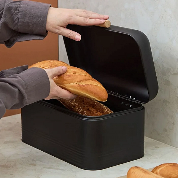 Хлебница Smart Solutions Irmel SS0000302 графит