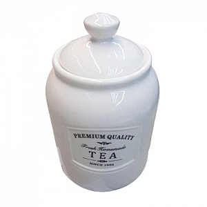 Банка для сыпучих продуктов Home Line Tea HC22A05T код 256334 керамическая 800 мл