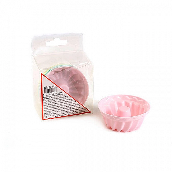 Набор форм для выпекания кексов Belbohemia SL22002 код 247899 силиконовых 6 шт