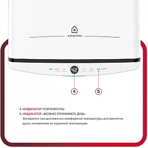 Накопительный водонагреватель Ariston Velis Tech Abse Dry 50. Изображение - 4