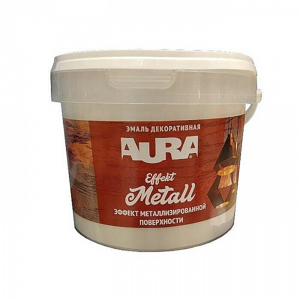 Эмаль декоративная Aura Effekt Metall перламутр 0.8 кг