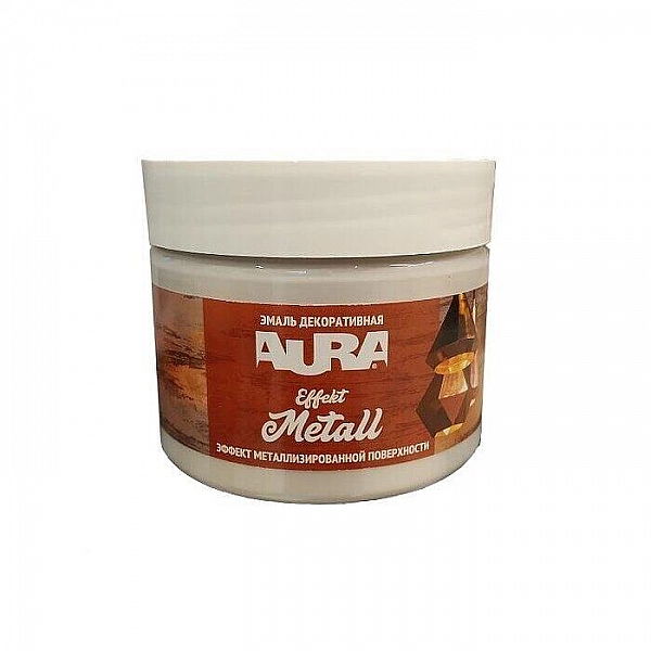 Эмаль декоративная Aura Effekt Metall жемчуг 0.25 кг
