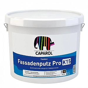 Штукатурка декоративная Caparol Capatect-Fassadenputz Pro K15 Base 1 25 кг белая