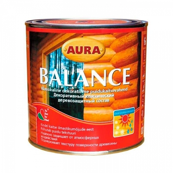 Состав деревозащитный Aura Balance 0.7 л бесцветный