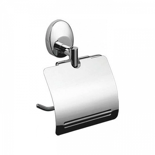 Держатель для туалетной бумаги с крышкой Ledeme L3303 хром