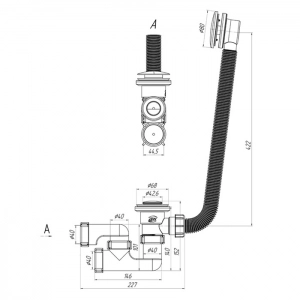 Сифон Cersanit Prime 64286. Изображение - 2