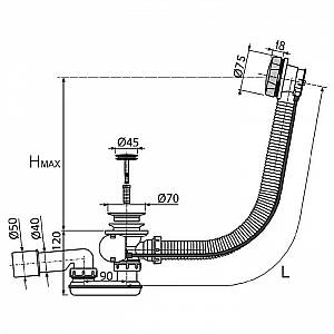 Сифон AM.PM W90A-000-OFI. Изображение - 1