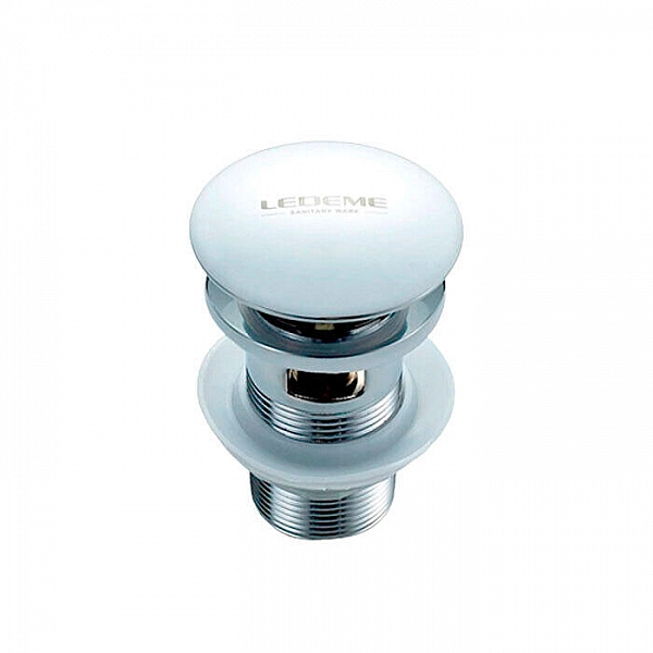 Донный клапан Ledeme L65-2 с переливом кнопка