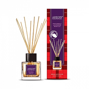Ароматизатор воздуха Areon Home Perfume Sticks Reed Diffusers Patchouli Lavender Vanilla 50 мл
