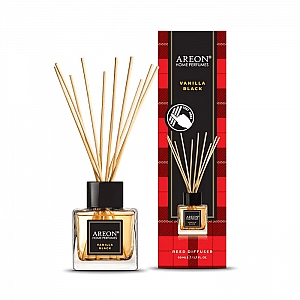 Ароматизатор воздуха Areon Home Perfume Sticks Reed Diffusers Vanilla Black 50 мл